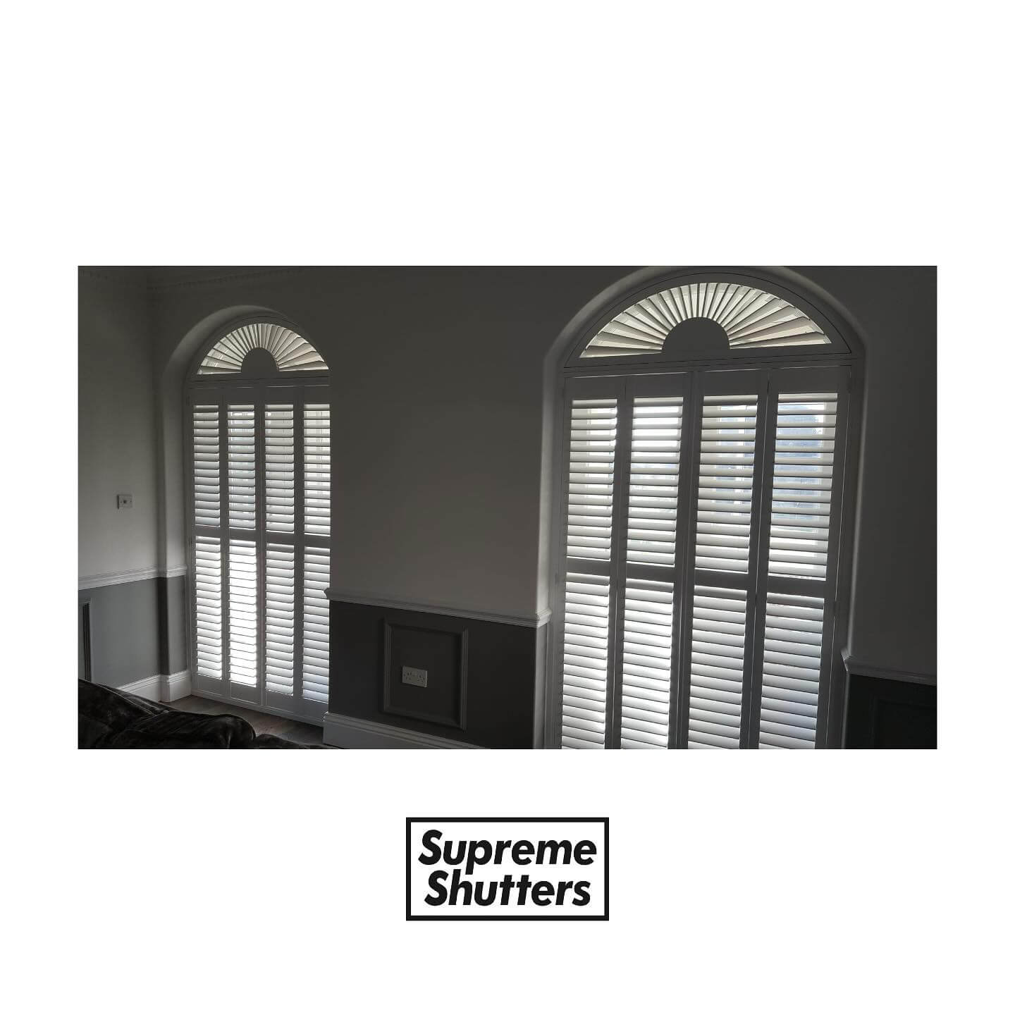 Supreme Shutters Curved Shutters